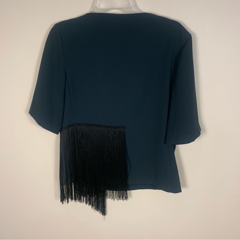 ZARA Tassel Detail Blouse Top - Picture 7 of 11